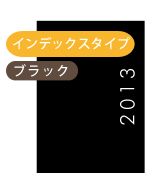 フォトブック電子ブックサンプル インデックスタイプ タテ(ブラック)